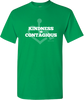 Green KINDNESS Tee. Tell everyone that you embrace and love life. Spread the conversation of social acceptance of disability with this t-shirt. Our trademarked International Symbol of Acceptance ("wheelchair heart symbol") sits behind the phrase Kindness is Contagious boldly displayed on your chest.