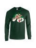 2017's limited edition holiday long sleeve tee features a 3E Love gingerbread house and family!