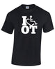 Black tee. Our trademarked International Symbol of Acceptance ("wheelchair heart symbol") is featured proudly on your item
