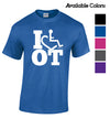 Tell everyone how proud you are to embrace and love life. Spread the conversation of social acceptance of disability with this apparel. Our trademarked International Symbol of Acceptance ("wheelchair heart symbol") is featured proudly on your item