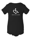 Black onesie. ﻿Our Wheelchair Heart Onesie lets our newest 3E Lovers wear their heart on their sleeves!