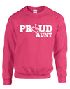 Proud Aunt Crewneck Sweatshirt