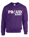Proud Aunt Crewneck Sweatshirt