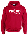Proud Papa Hooded Pullover