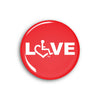 Red LOVE Button