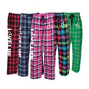 Kids can stay comfy and cozy in our flannel pajama pants that feature our trademarked International Symbol of Acceptance on the front left thigh and our "Love Life" slogan down the right pant leg.