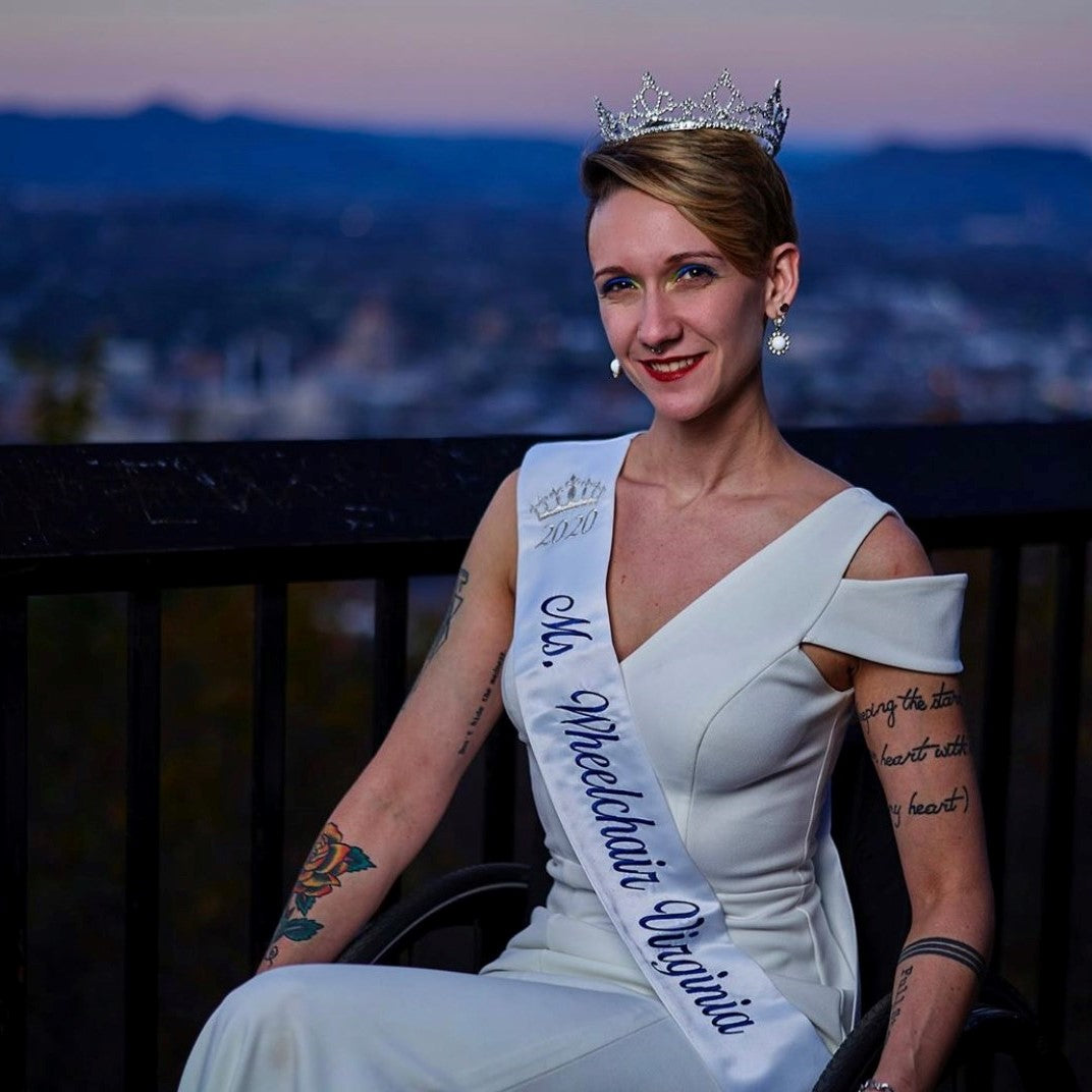 Ryann, nurse, advocate, and Ms. Wheelchair Virginia 2020