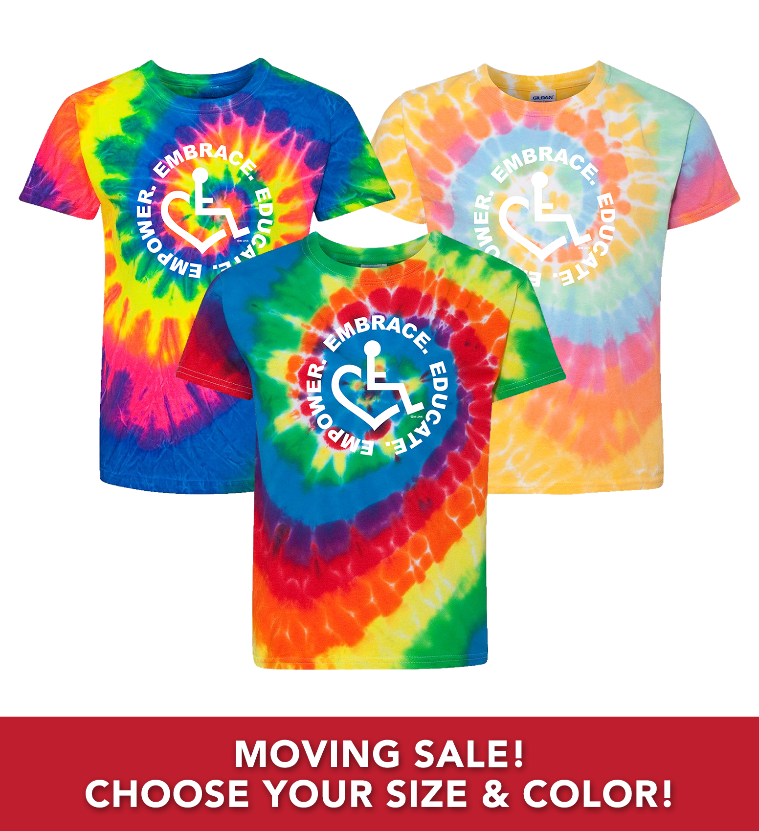 Moving Sale/Tie-Dye T-Shirts (Youth)