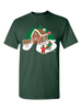 2017's limited edition holiday tee features a 3E Love gingerbread house and family!