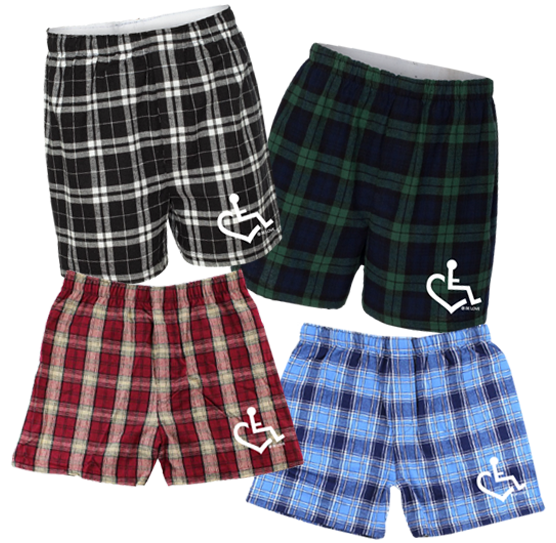 New! Flannel Boxer Shorts