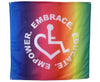 4' x 4' 3E Love Wall Flag