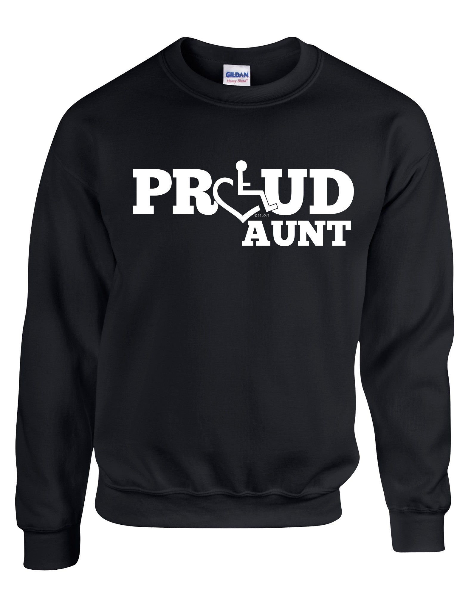 Proud Aunt Crewneck Sweatshirt