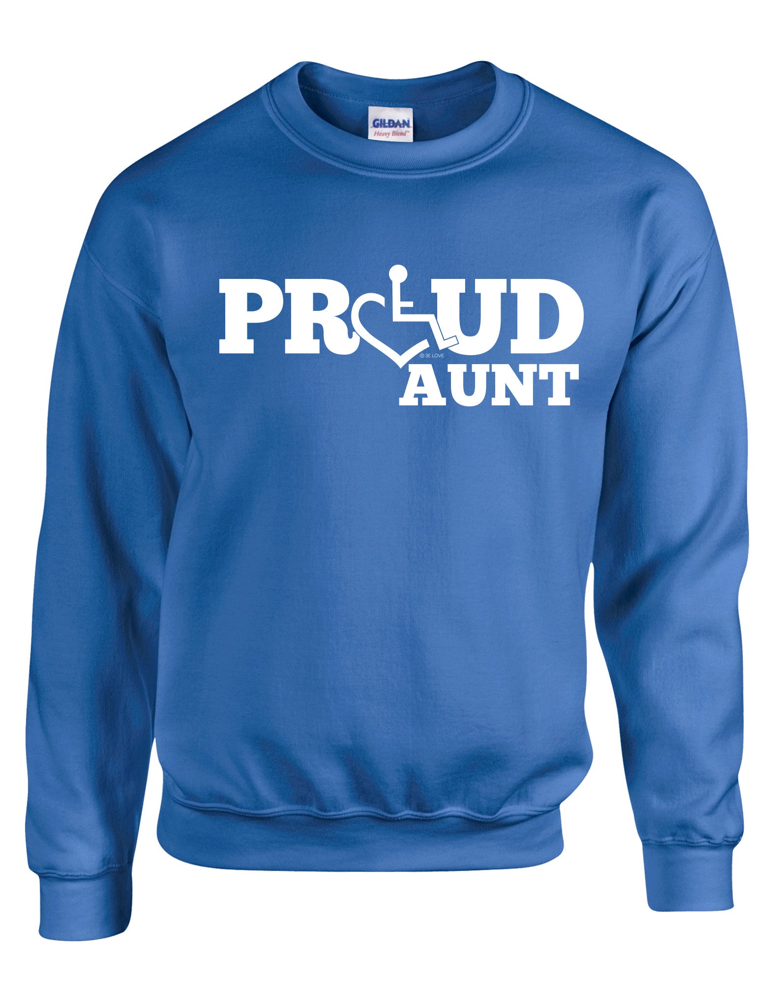 Proud Aunt Crewneck Sweatshirt
