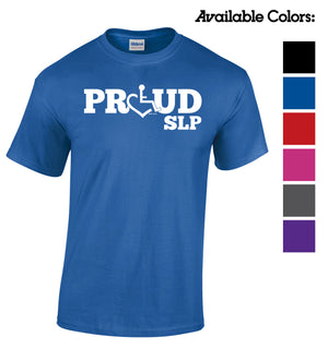 Tell everyone how proud you are to embrace and love life. Spread the conversation of social acceptance of disability with this t-shirt. Our trademarked International Symbol of Acceptance ("wheelchair heart symbol") replaces the O in the word PROUD boldly displayed on your chest.